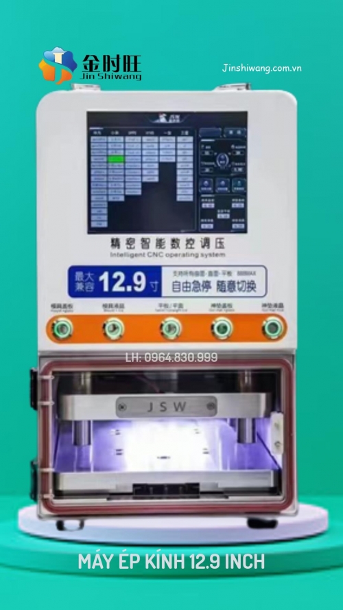 Máy ép kính màn cong JSW-888MAX