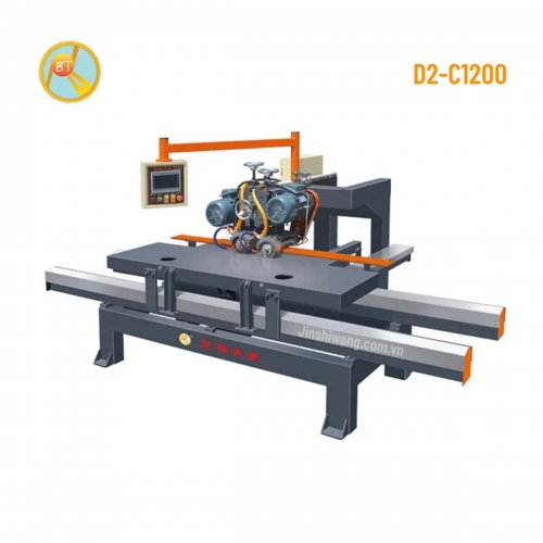 Máy cắt gạch, cắt đá CNC đảy tay 2 dĩa cắt BAOTAO khổ 1m2 D2-C1200