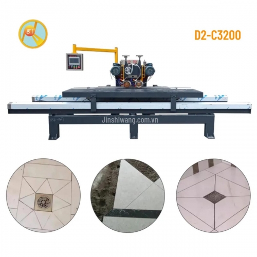 Máy cắt đá, cắt gạch CNC đảy tay Baotao khổ 3m2 D2-C3200