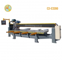 Máy cắt cầu đá, gạch CNC tự động 2 lưỡi cắt Baotao khổ 3m2 C2-E3200