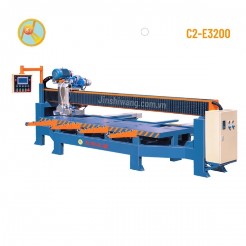 Máy cắt cầu đá, gạch CNC tự động 2 lưỡi cắt Baotao khổ 3m2 C2-E3200