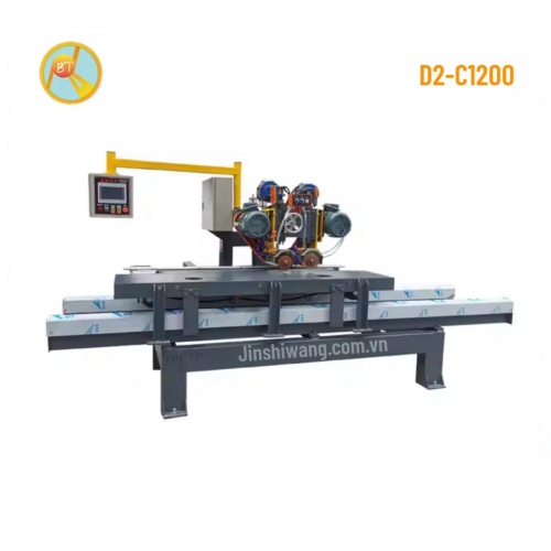 Máy Cắt Gạch, Cắt Đá CNC Thủ Công D2-C1200 2 Lưỡi Cắt