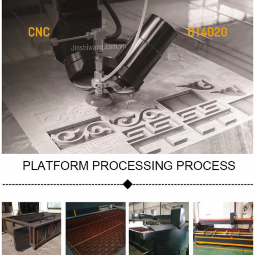 Máy Cắt CNC Tia Nước 5 Trục BT4020