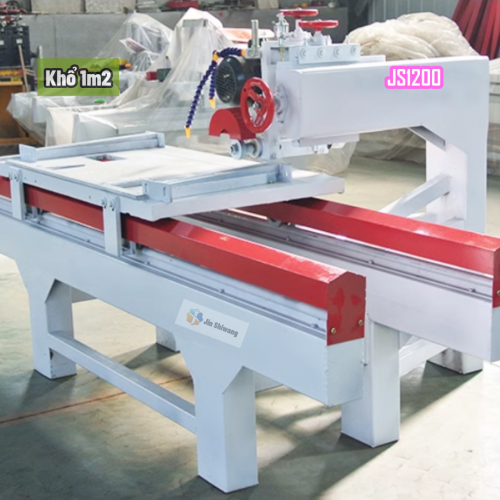 Máy Cắt Gạch Đá Bàn Đẩy JS1200 Jinshiwang: Khổ 1m2, 3.0kw