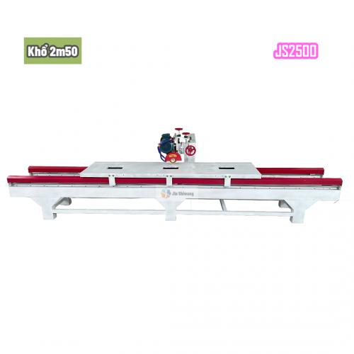 Máy Cắt Gạch Đá Đa Năng Bàn Đẩy Khổ 2m5 - JS2500 Công Suất 4.0KW 3 Pha