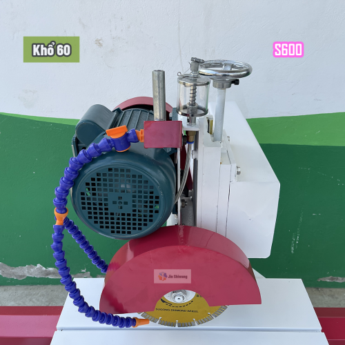 Máy Cắt Gạch, Cắt Đá Bàn Đẩy Khổ 60 Công Suất 3.0KW