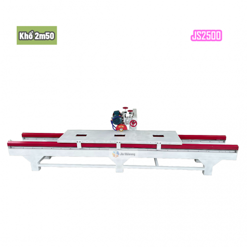 Máy Cắt Gạch Đá Đa Năng Bàn Đẩy Khổ 2m5 - JS2500 Công Suất 4.0KW 3 Pha