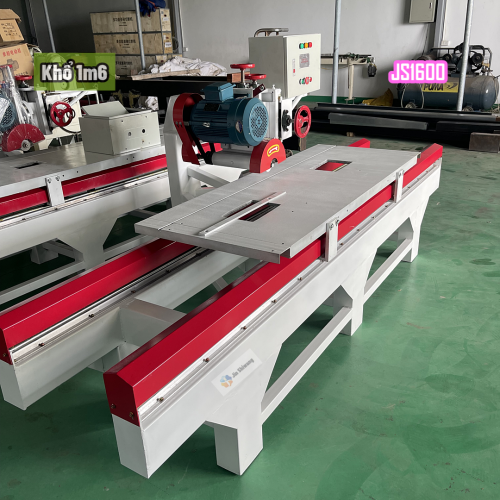 Máy Cắt Gạch Đẩy Bàn Khổ 1m6 Công Suất 4.0KW JS1600