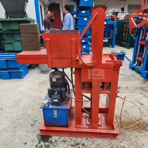 Máy ép gạch không nung thủy lực điện 3 pha 380V công suất 3.0KW 4HP