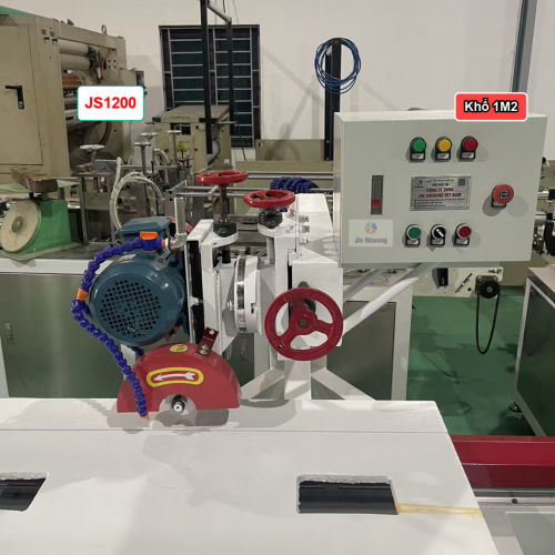 Máy cắt gạch cắt đá khổ 1m2 đặt cố định JS1200 điện 1 pha 220V, 3 pha tùy chọn công suất 4HP