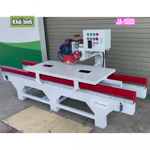Máy cắt gạch cắt đá bàn đảy tự động khổ 1m6 JS1600 điện 1 pha 220V 3 pha 380V 4 chức năng.