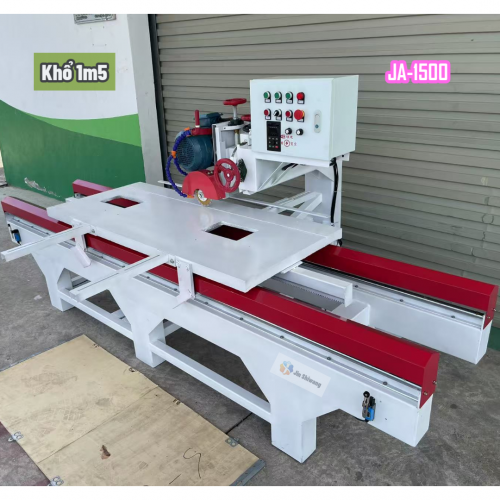 Máy cắt gạch cắt đá bàn đảy tự động khổ 1m6 JS1600 điện 1 pha 220V 3 pha 380V 4 chức năng.