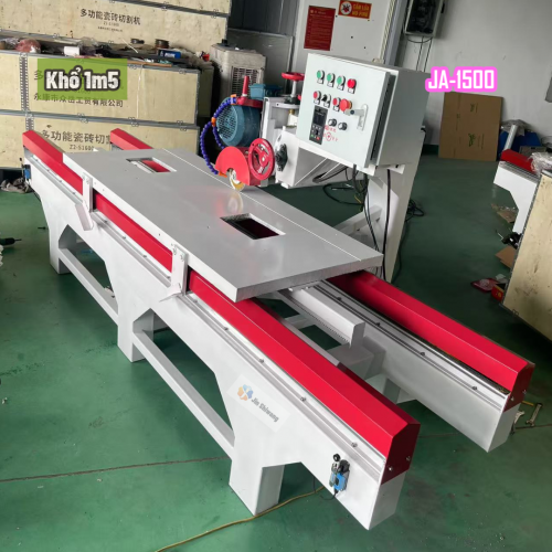 Máy cắt gạch cắt đá bàn đảy tự động khổ 1m6 JS1600 điện 1 pha 220V 3 pha 380V 4 chức năng.