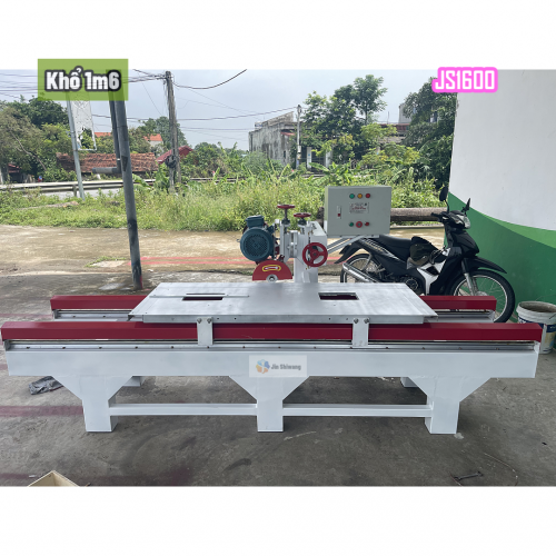 Máy cắt gạch cắt đá bàn đảy JS1600 khổ 1m6 4 hức năng điện 1 pha 220V, 3 pha 380 công suất 5.4hp
