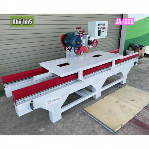 Máy cắt gạch cắt đá bàn đảy tự động khổ 1m6 JS1600 điện 1 pha 220V 3 pha 380V 4 chức năng.
