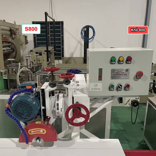 Máy cắt gạch cắt đá đảy bàn khổ 80 S800 phiên bản 2026 điện 1 pha 220V, 3 pha 380V.