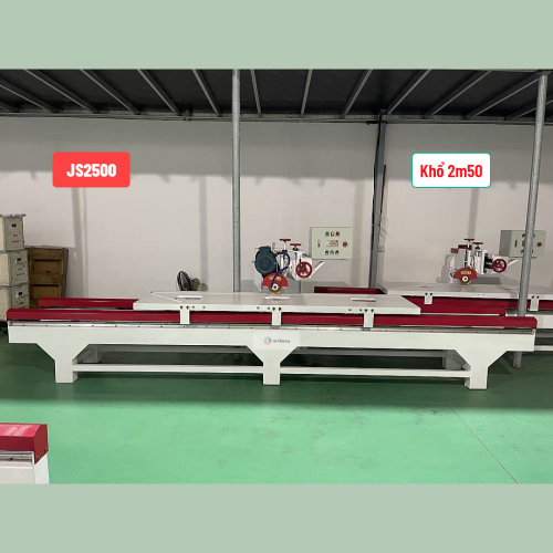Máy cắt gạch cắt đá khổ 2m50 JS2500 bản mới 2026