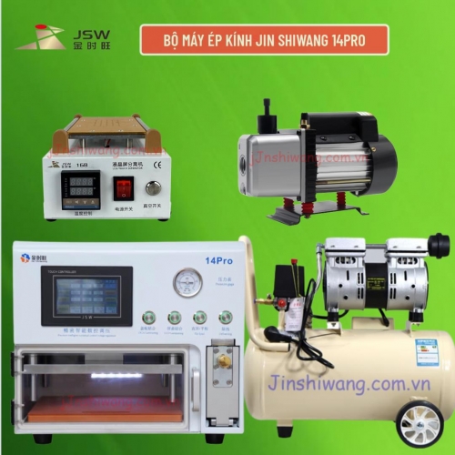Trọn bộ máy ép kính điện thoại JSW 14Pro mới 2026