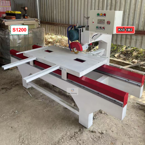 Máy cắt gạch bàn đảy S1200 khổ 1m2 (1200mm) mới 2026.