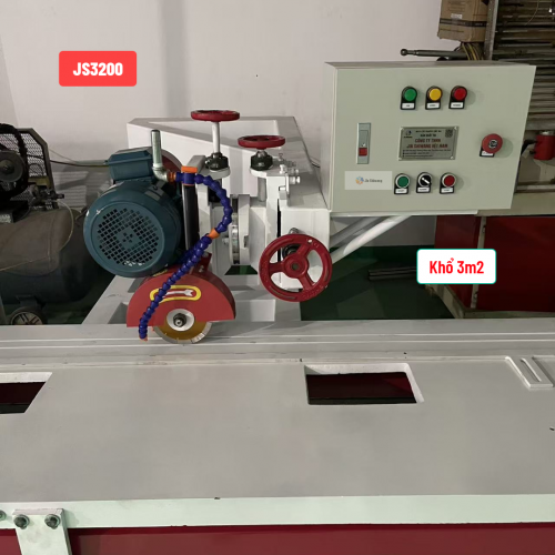Máy cắt gạch bàn đảy JS3200 khổ 3m2 (3200mm) mới 2026.