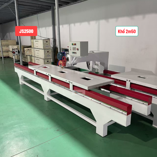 Máy cắt gạch bàn đảy JS2500 khổ 2m50 (2500mm) mới 2026.