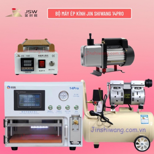 Trọn bộ máy ép kính điện thoại JSW 14Pro mới 2026