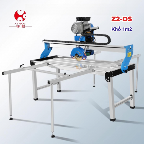 Máy cắt gạch cắt đá kéo tay Xinkai Z2-DS1200 khổ 1m2 điện 220V – 380V