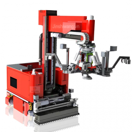 Robot lát gạch tự động