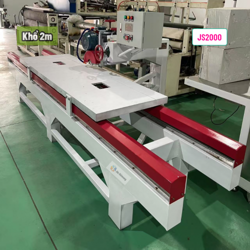 Máy cắt gạch cắt đá đảy bàn JS2000 khổ 2m (2000)mm điện 220V-380V.