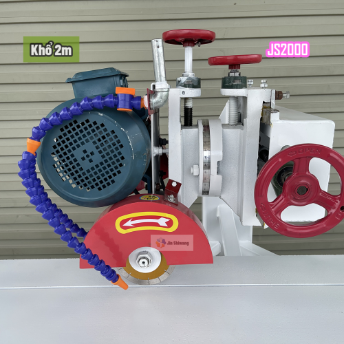 Máy Cắt Gạch, Cắt Đá Đẩy Bàn JS2000 4.0KW 3 Pha