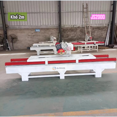 Máy Cắt Gạch, Cắt Đá Đẩy Bàn JS2000 4.0KW 3 Pha