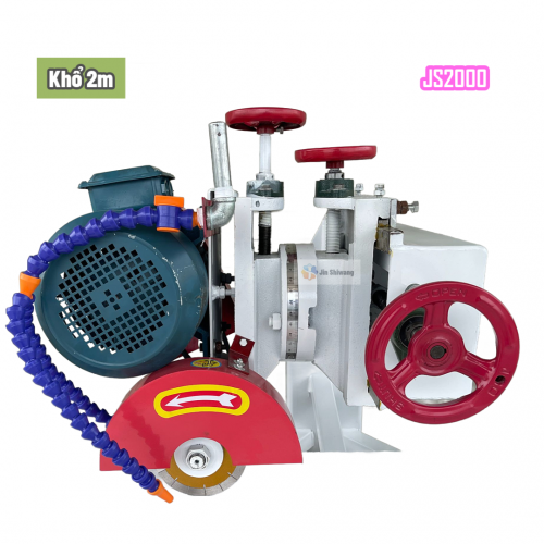 Máy Cắt Gạch, Cắt Đá Đẩy Bàn JS2000 4.0KW 3 Pha