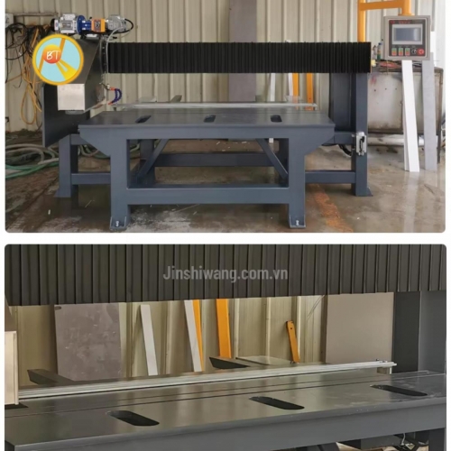 Máy cắt cắt cầu gạch đá Baotao C1-E1200 1 đĩa cắt khổ 1m2