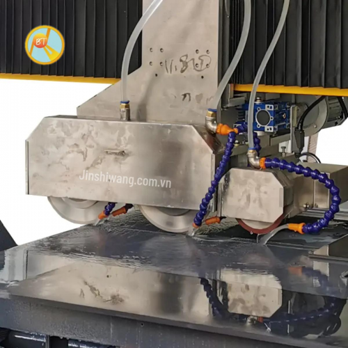 Máy cắt cầu đá, gạch CNC tự động 3 lưỡi cắt khổ 3m2 C3-E3200