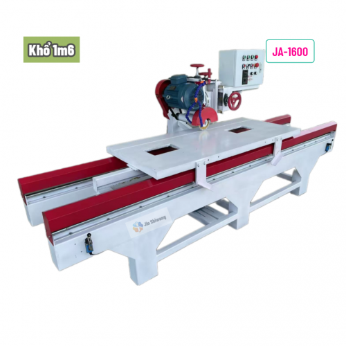 Máy cắt đá, cắt gạch tự động JA-1600 điện 3 pha công suất 4.0KW 5.4HP khổ 1m6