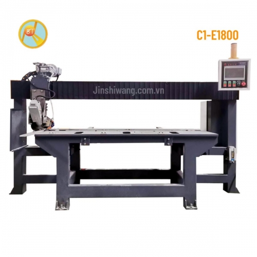 Máy cắt cắt cầu gạch đá Baotao C1-E1800 1 đĩa cắt khổ 1m8