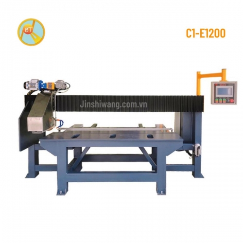 Máy cắt cắt cầu gạch đá Baotao C1-E1200 1 đĩa cắt khổ 1m2