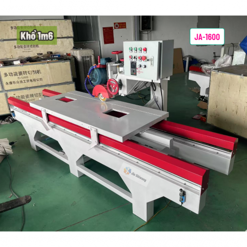 Máy cắt đá, cắt gạch tự động JA-1600 điện 3 pha công suất 4.0KW 5.4HP khổ 1m6