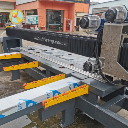 Máy cắt cầu đá, gạch CNC tự động 3 lưỡi cắt khổ 3m2 C3-E3200