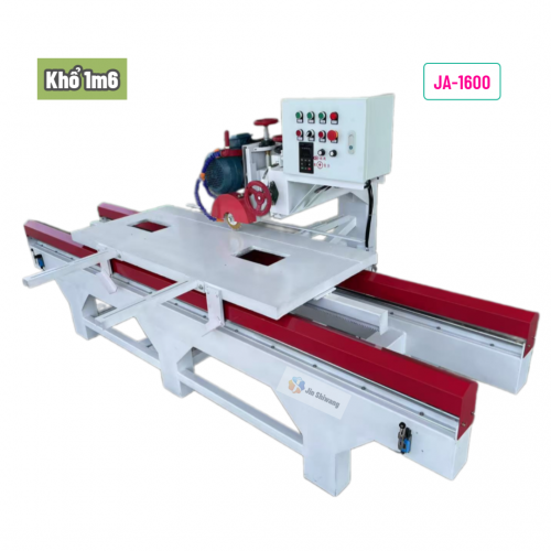 Máy cắt đá, cắt gạch tự động JA-1600 điện 3 pha công suất 4.0KW 5.4HP khổ 1m6