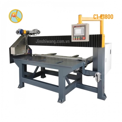 Máy cắt cắt cầu gạch đá Baotao C1-E1800 1 đĩa cắt khổ 1m8