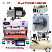 Trọn bộ máy ép kính điện thoại 15 inch JSW 15C mới 2026