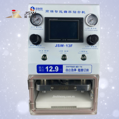 Máy ép kính màn cong Edge 12.9 inch JSW-13F